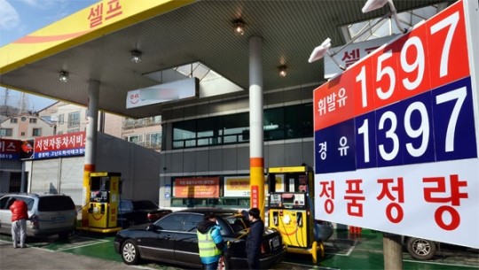 새해 첫 날 휘발유값 대전도 1500원대… LPG도 800원대 진입