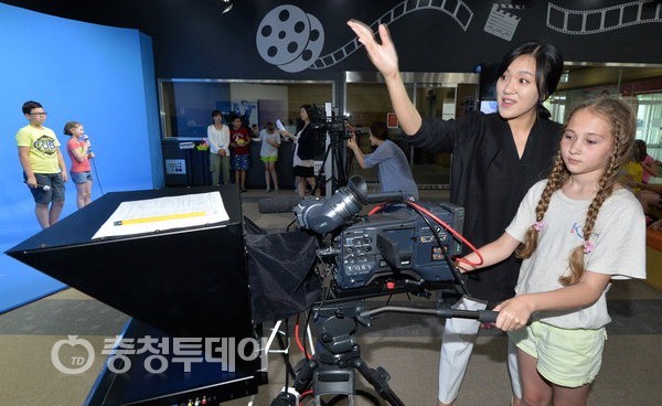 러 청소년,한국 방송 체험