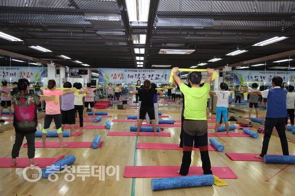 금산체력인증센터 ‘북새통’