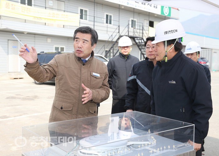 김동일 보령시장 해빙기 안전위해 사업장 시찰