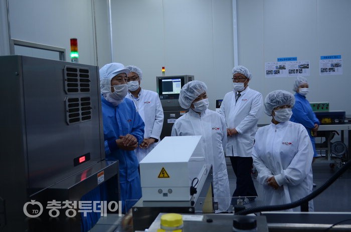 대전상의, 일학습 병행제 참여기업 ㈜참조은SF 현장방문