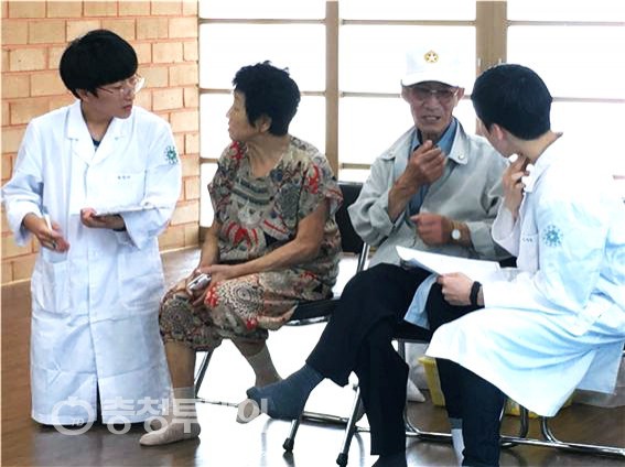 대전대 봉사동아리, 경기도서 의료봉사활동 전개