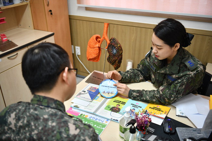 공군 제19전투비행단 금연클리닉… 건강도 지킨다