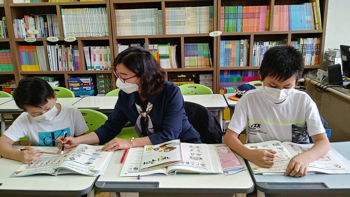 집에서도, 학교에서도…산내초등학교, 재미있게 공부해요