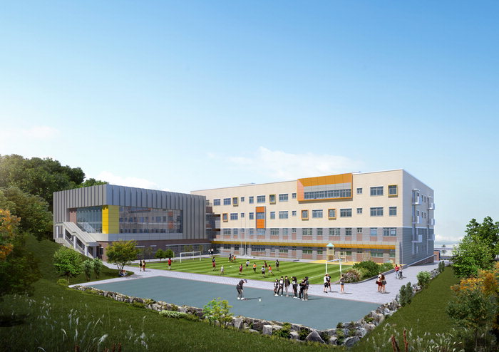 새 옷 입은 학교서 공부도, 성장도 쑥쑥