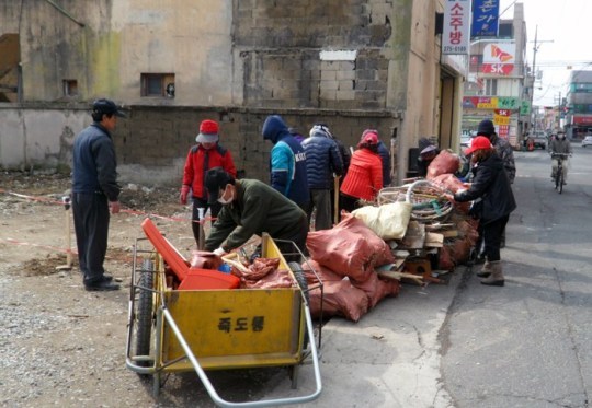 포항시 죽도동, 새봄맞이 대청소 실시