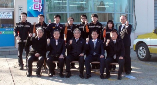 장욱 군수 119안전센터 방문