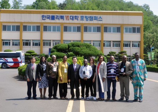카메룬 정책관리자 폴리텍대 포항캠퍼스 방문