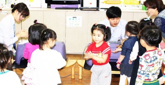 포항검역소 어린이집 대상  올바른 손씻기 교육
