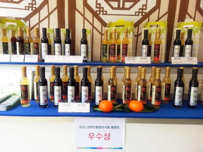 청도 `홍시 감식초` 道 우수 전통발효식품에