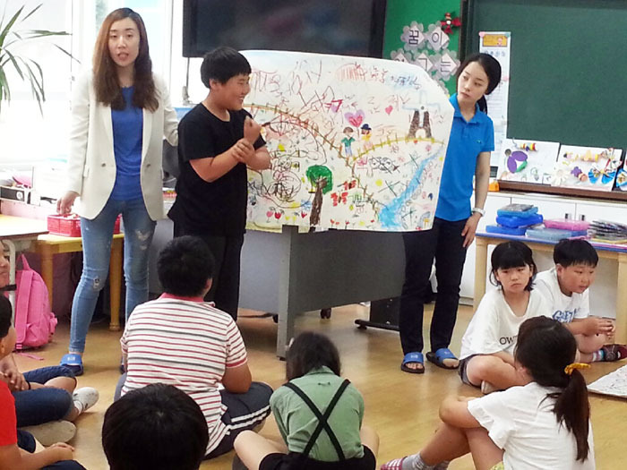 경산 와촌초 역할극으로 감정 표현, 소통해요