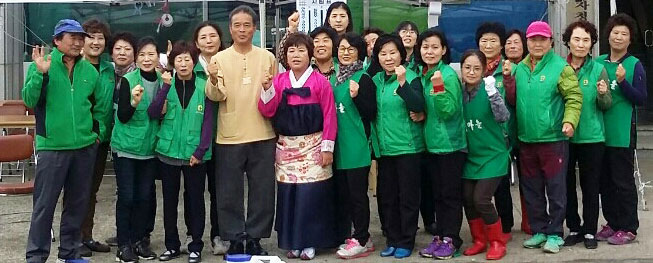 포항 청하면 새마을協·부녀회 먹거리 장터 운영