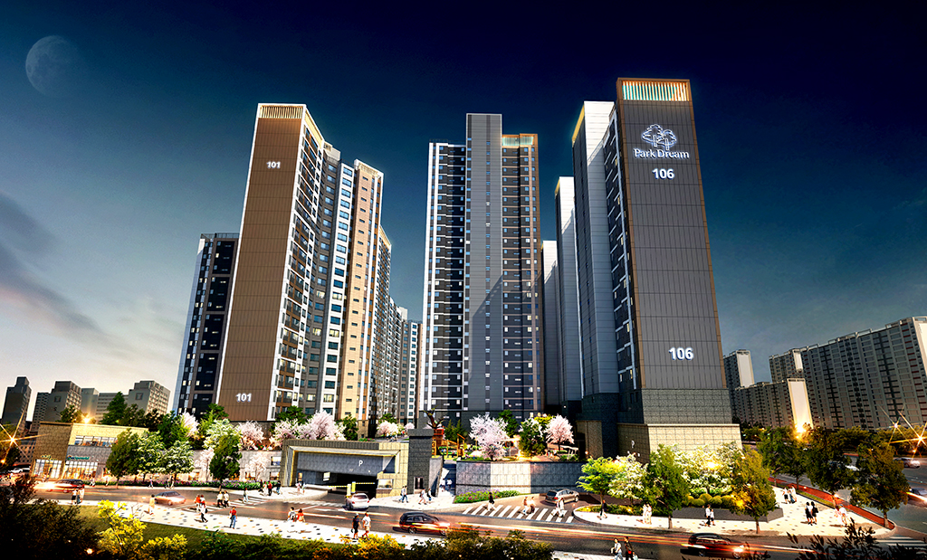 화성파크드림 아파트 배치도