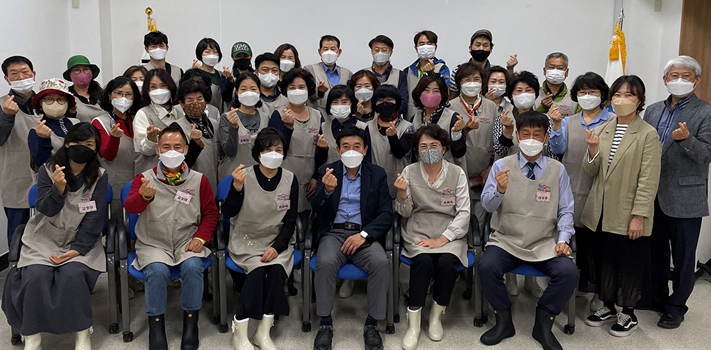 경북도환경연수원, 힐링가든봉사단원 위촉식