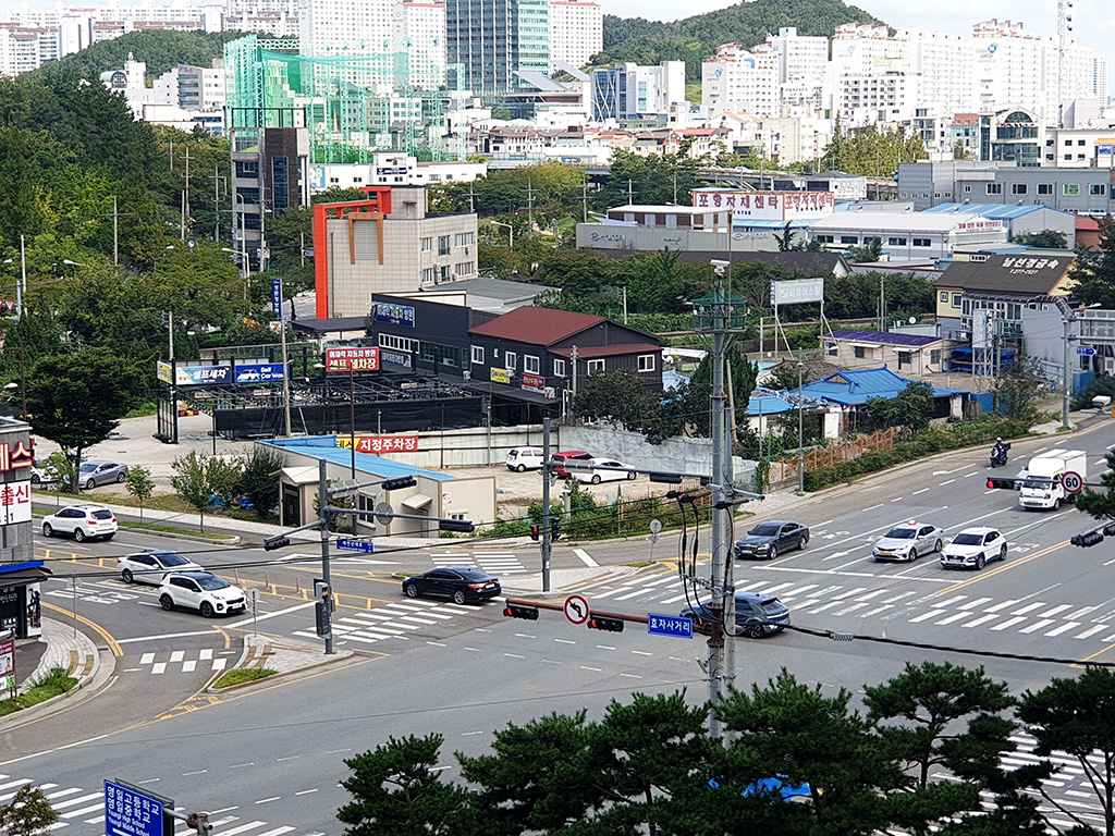 교차로에서