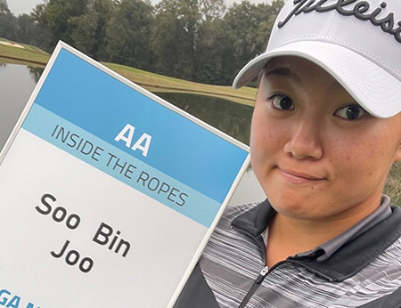 포항출신 골프 유망주 주수빈 LPGA·앱손투어 출전권 품에