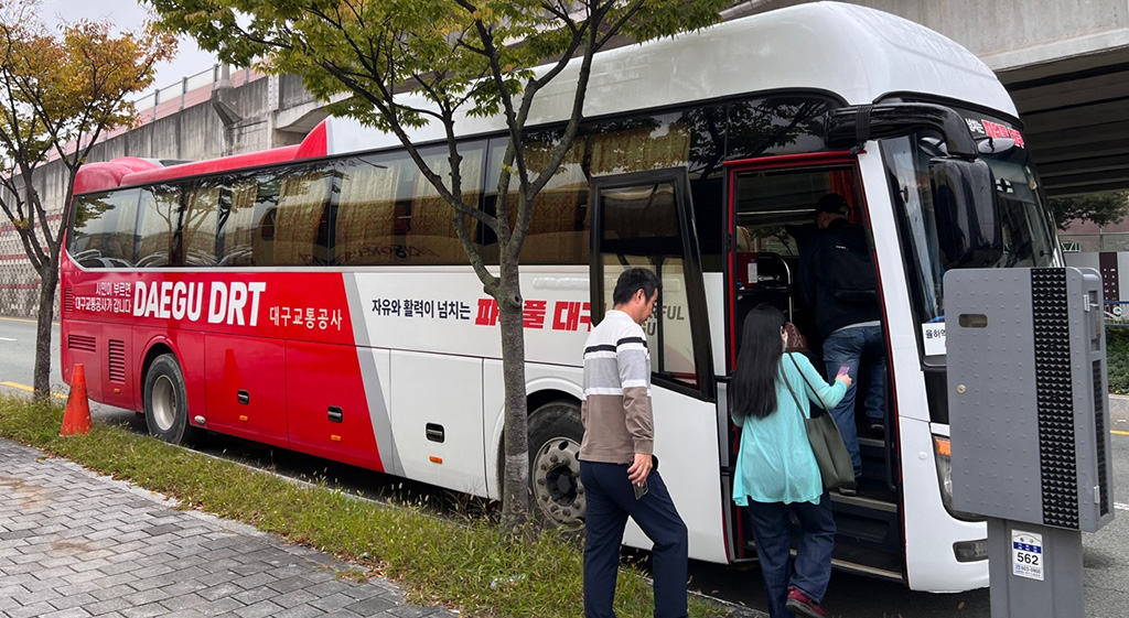 대구혁신도시 DRT에 음주운전 시동잠금장치 설치