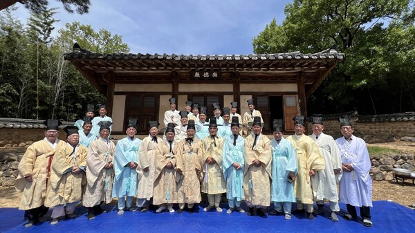 낙봉서원 춘계향사 봉행