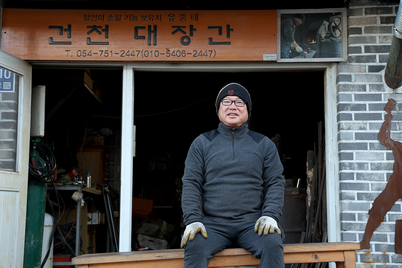 우리 것에 관심 가지고 배워보려는 후계자 두는 것이 소망
