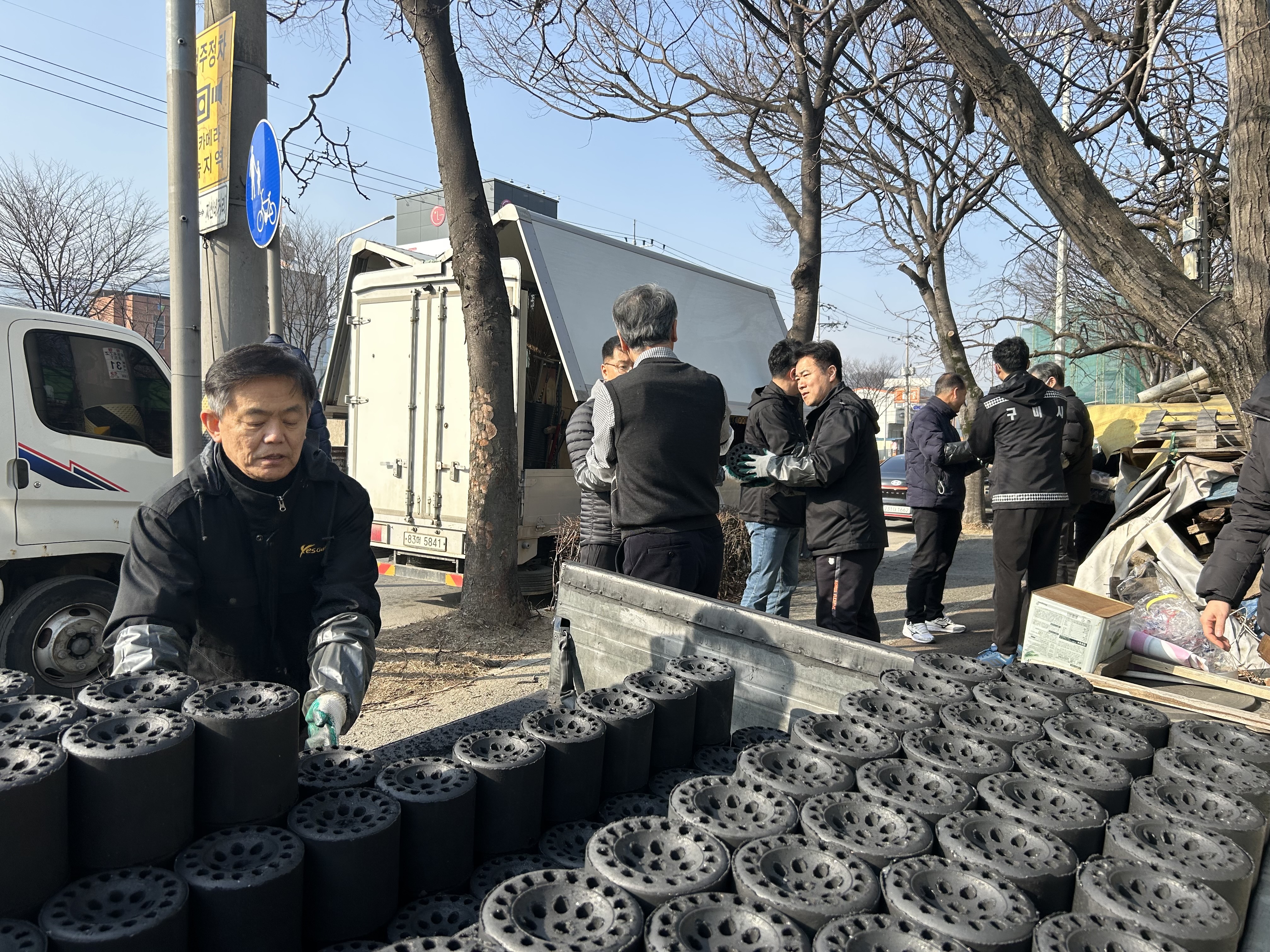 구미시 신우회 저소득층 봉사활동
