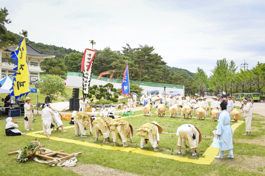 ‘모전들소리’, 문경새재 관광객 사로잡아