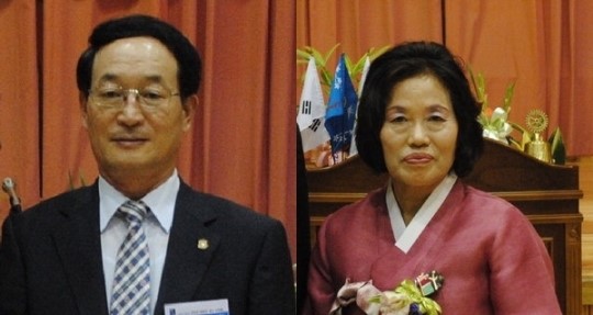 함안동부 김몽룡·나래 조정란 로타리 회장