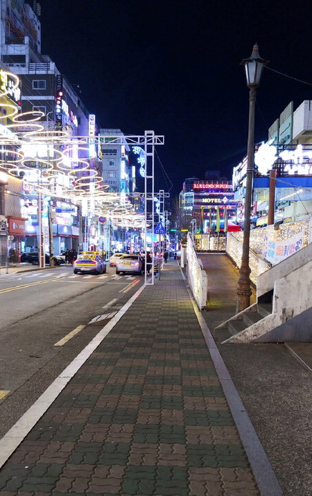 창원시 성산구 상남상업지구 포장마차 단속