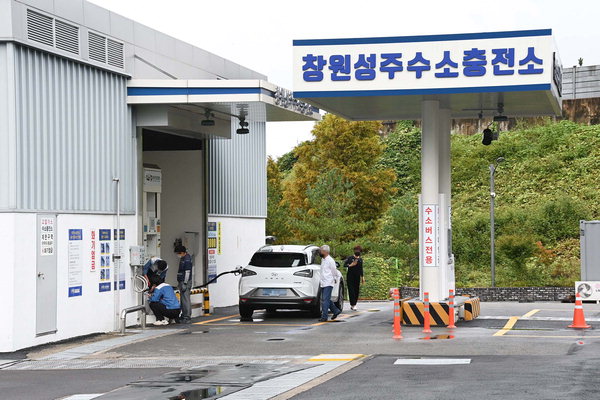 수소 충전소 어디 있소... 경남 111대당 1곳