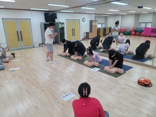 김해 동부스포츠센터, 심폐소생술 체험