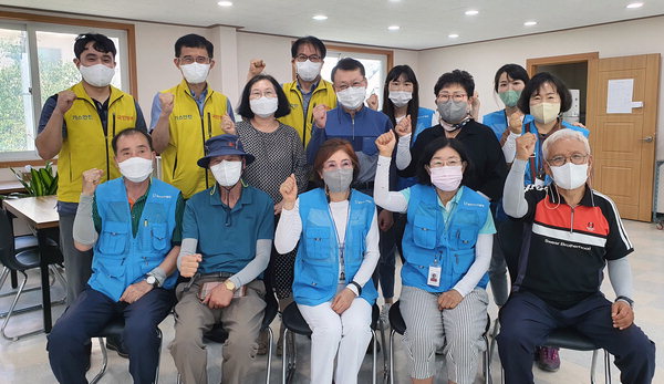 함안 시니어 가스안전 관리원 현장교육