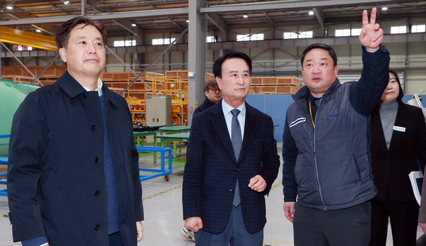 박동식 사천시장 켄코아에어로스페이스 방문
