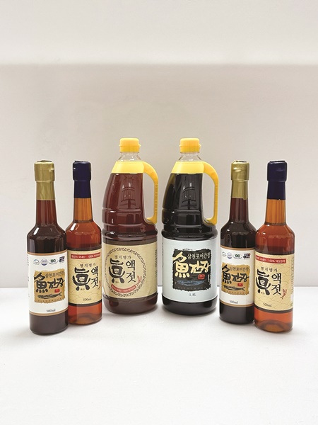 삼천포 수산물로 만든 어간장·다시팩  인기
