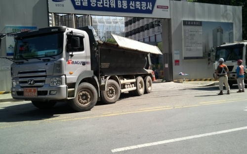 삼성건설 공사현장, 환경오염 ‘나몰라라’