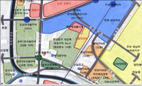 동대문구, 용두3구역 주택재개발 구역해제 예정