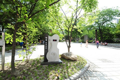 태백시, 황지연못 새 단장
