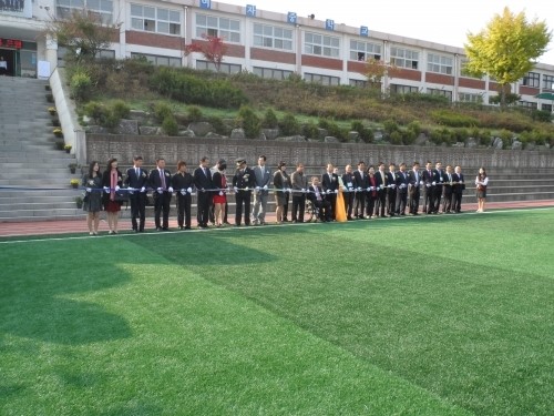 장안여자중학교 은행나무 축제 성황리 개최