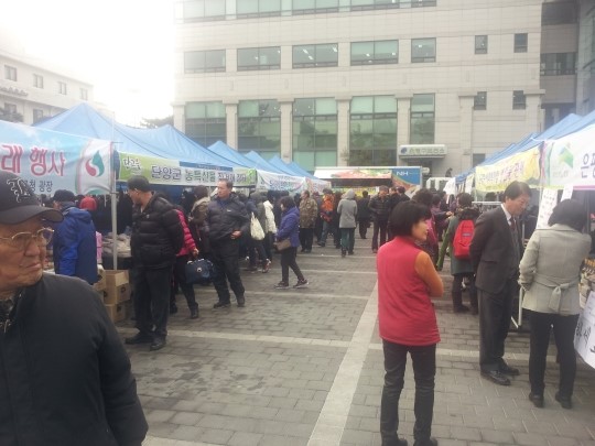 은평구, 설맞이 농.수.축산물 직거래장터 개장