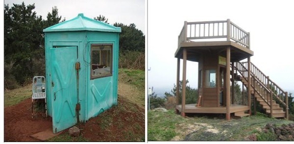 산불 감시초소, 다목적 자연친화 공간으로 교체