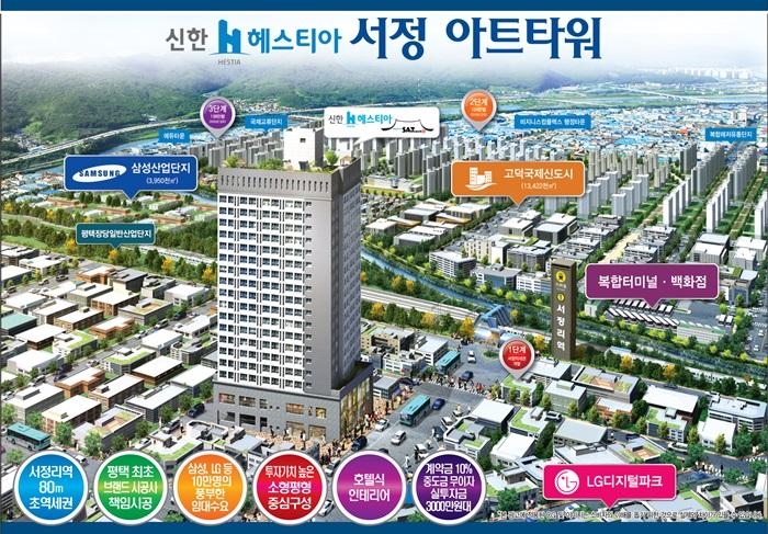 평택 서정아트타워 신한헤스티아 뜨는 이유는... “저금리”