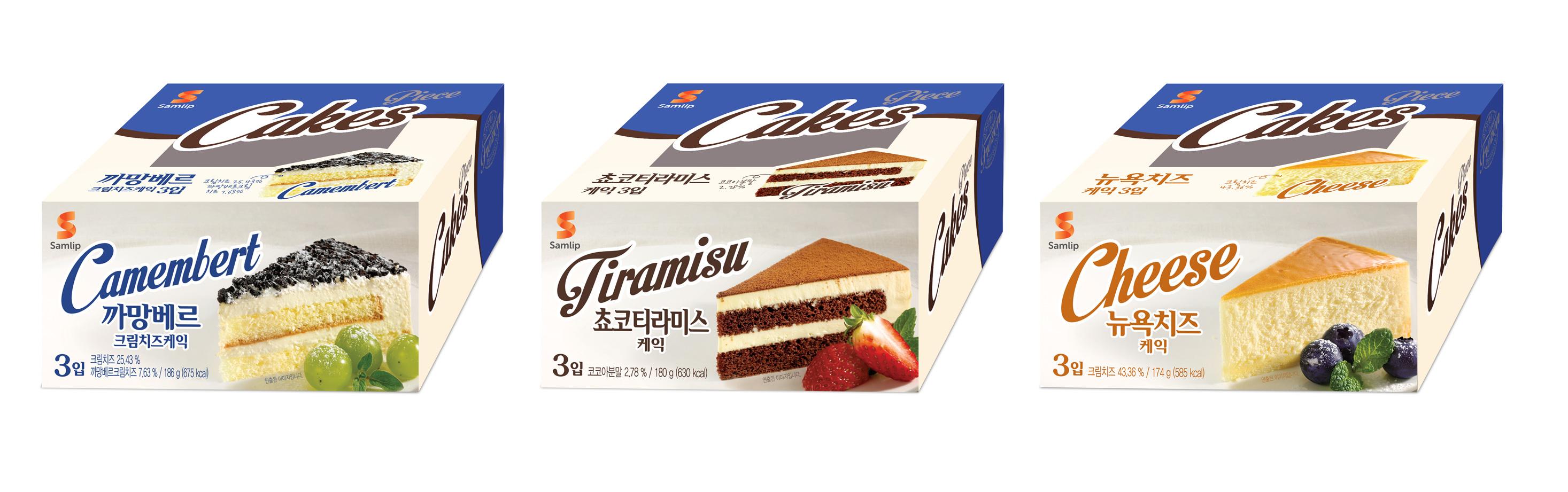 삼립식품, ‘Fresh 카페 디저트’ 3종 출시