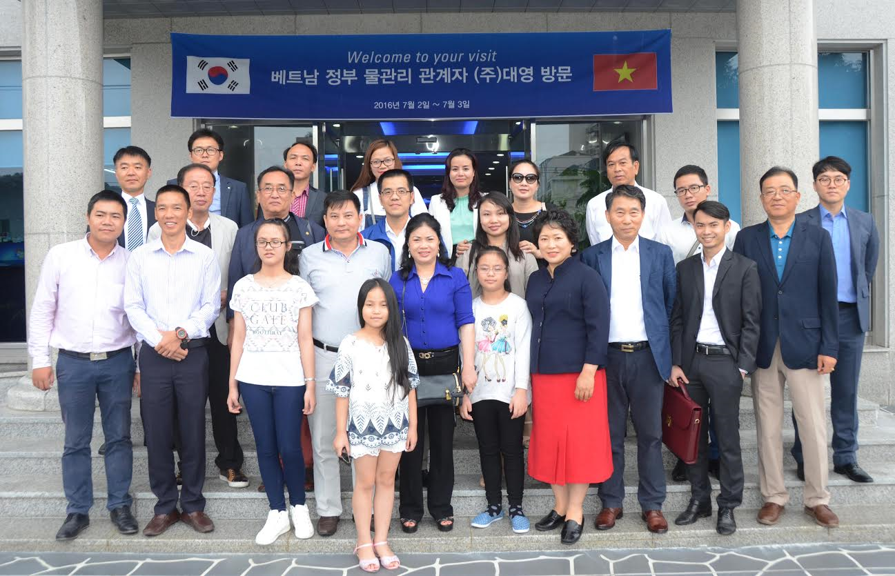 베트남 물관리 관계자 등 (주)대영 방문