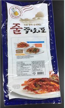 황색포도상구균 검출 조미건어포류 제품 회수