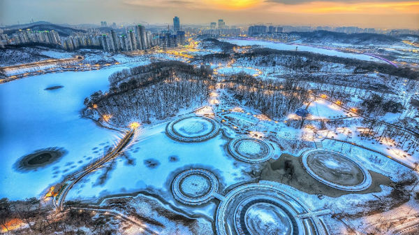 삼성물산 광교호수공원 세계조경가협회 치수관리 부문 수상작 선정