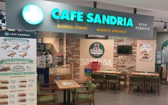 창원 샌드위치 맛집, 카페 샌드리아 홈플러스점, 5월5일 오픈