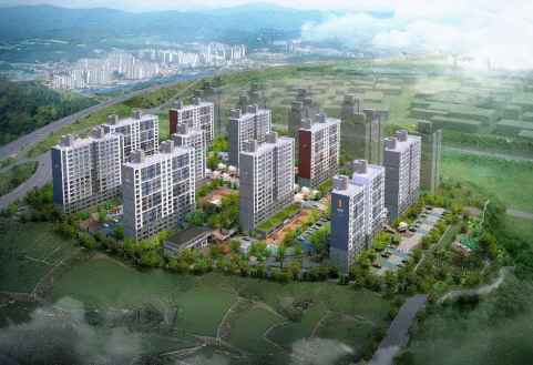 원진 아파트 투시도