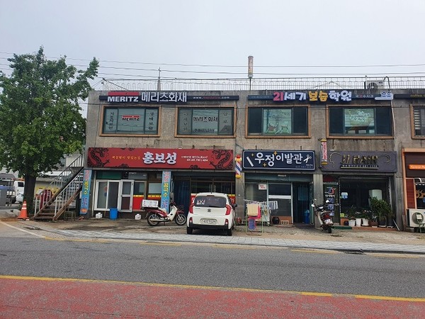 평택시, 오성면 중심거리 간판개선사업 완료