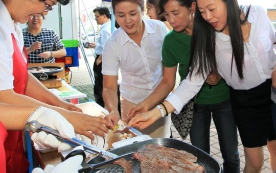 광주시, 축산물 직거래 장터 및 시식회 행사