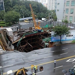 부산 해운대구 오피스텔 붕괴
