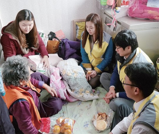 딩동~ 주문하신 온정 배달 왔습니다