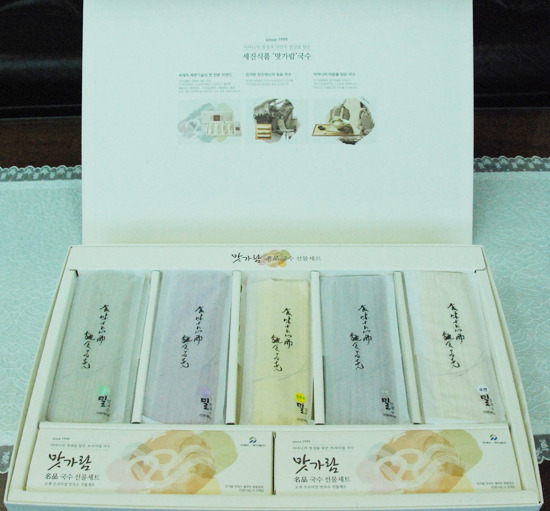 올 추석선물은 오색 프리미엄 맛국수로 하시변 어때요